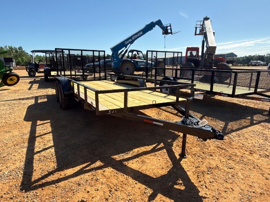 501 - NEW - 6' 4" X 16' GATE TRAILER *