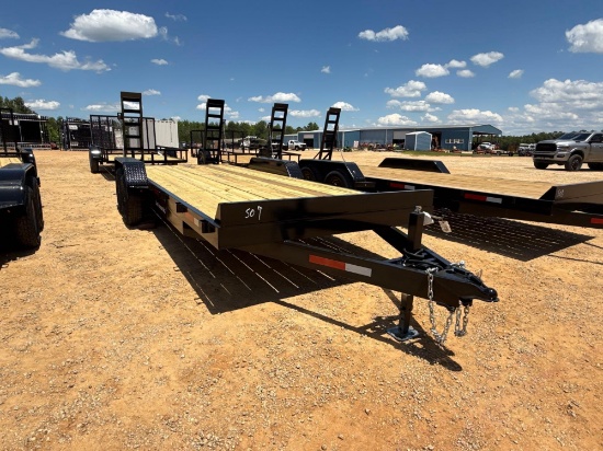 507 - NEW 6' 10" X 20' 10k 6" CHANNEL TRAILER *