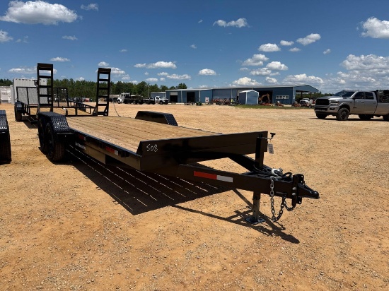 508 - NEW 6' 10" X 20' 14K 6" CHANNEL TRAILER *