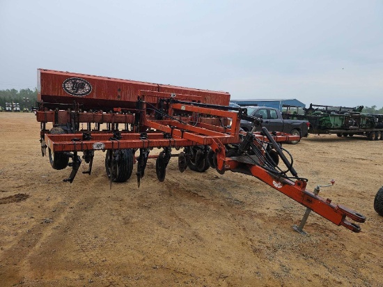 523 - TYE GRAIN DRILL ON CADDY (ESTATE)