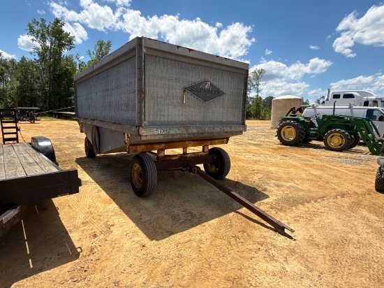 842 - 16' GALVANIZED PEANUT WAGON