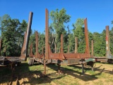 1161 - 1997 PITTS 4 - BOLSTER LOG TRAILER *