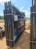 1529 - ABSOLUTE - 20' DOUBLE GATE 7' HIGH