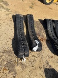 279 - PAIR OF RUBBER TRACKS