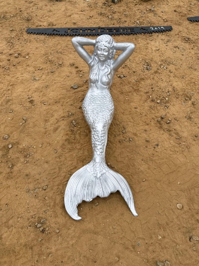 2016 - CAST ALUMINUM MERMAID