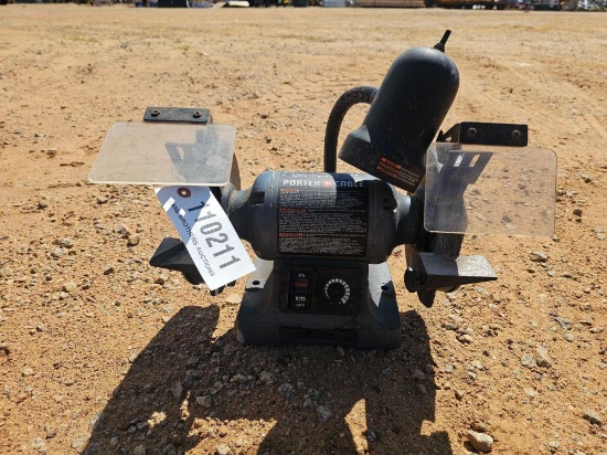 2037 - PORTA CABLE 6" BENCH GRINDER