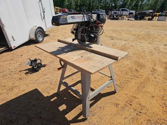 2038 - CRAFTSMAN 10" LASER TRAC RADIAL ARM SAW