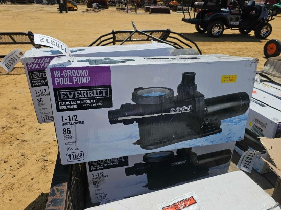 2048 - EVERBILT IN GROUND SWIMMING POOL PUMP