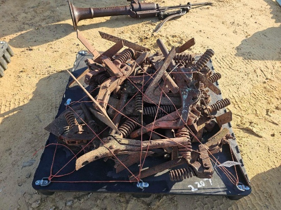 2207 - PALLET OF PLOW FEET & SWEEPS