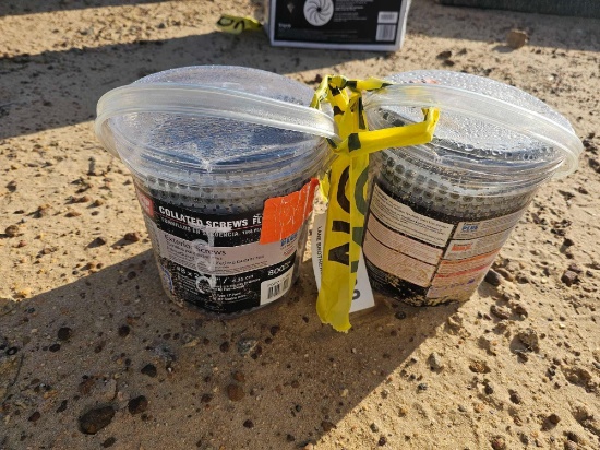 2221 - 2 BUCKETS OF SCREWS