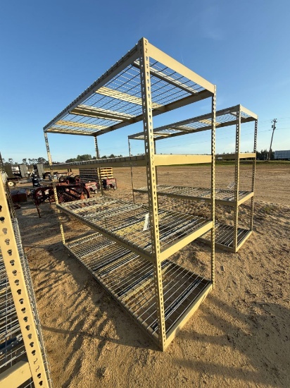 2296 - METAL SHELVING