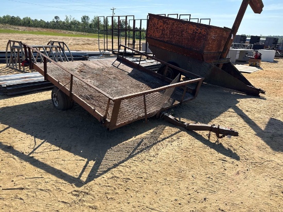 2428 - 7' X 8' HOME MADE TRAILER *