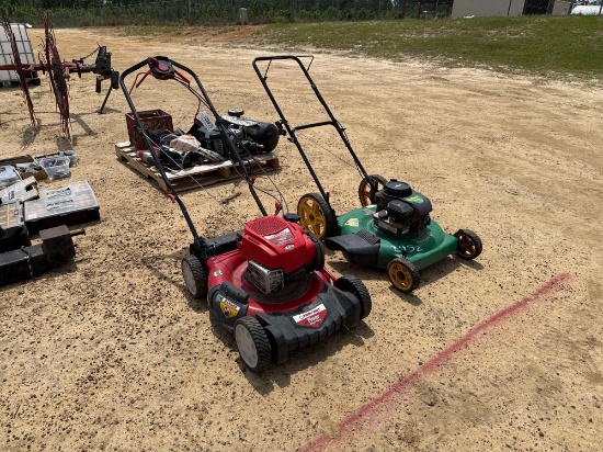 2452 - 2 - PUSH LAWN MOWERS