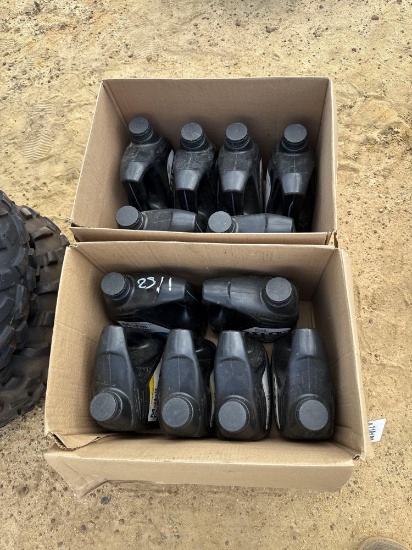 2511 - 12 - GALLONS OF 15W 40 MOBIL OIL