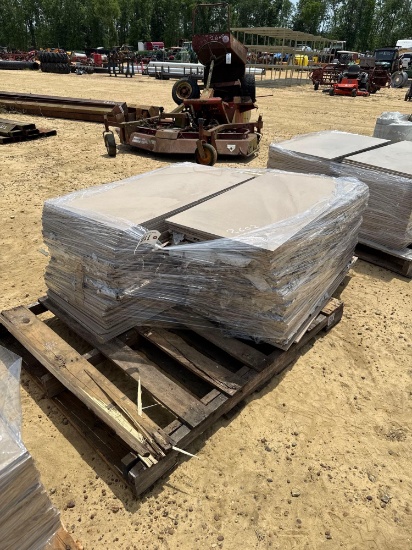 2602 - PALLET OF 17.5 X 35.5 " TILE