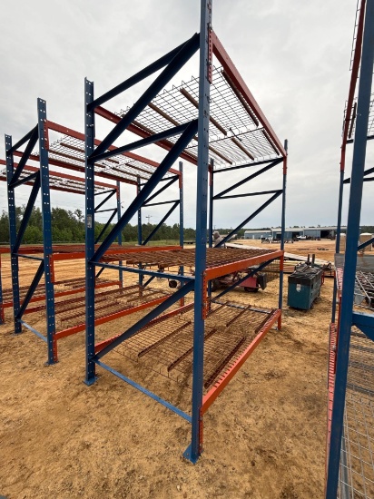 2701 - WAREHOUSE SHELVING 54"X 8' X 9'