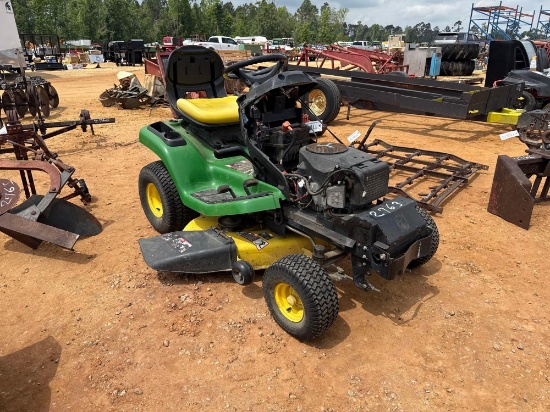 2763 - ABSOLUTE - JOHN DEERE X300 LAWN MOWER