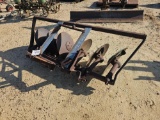 2261 - 6 DISC FIRE BREAK PLOW, 3 PT. HITCH