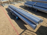 2291 - 4 - PIECES OF ALUMINUM PIPE