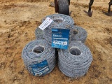 2736 - 5 ROLLS OF GAUCHO BARBED WIRE