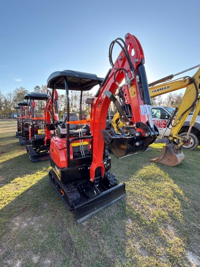 214 - ABSOLUTE - NEW MINI EXCAVATOR | Heavy Construction Equipment ...
