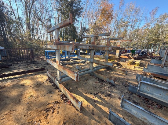 3358 - 16' METAL RACK | Online Auctions | Proxibid