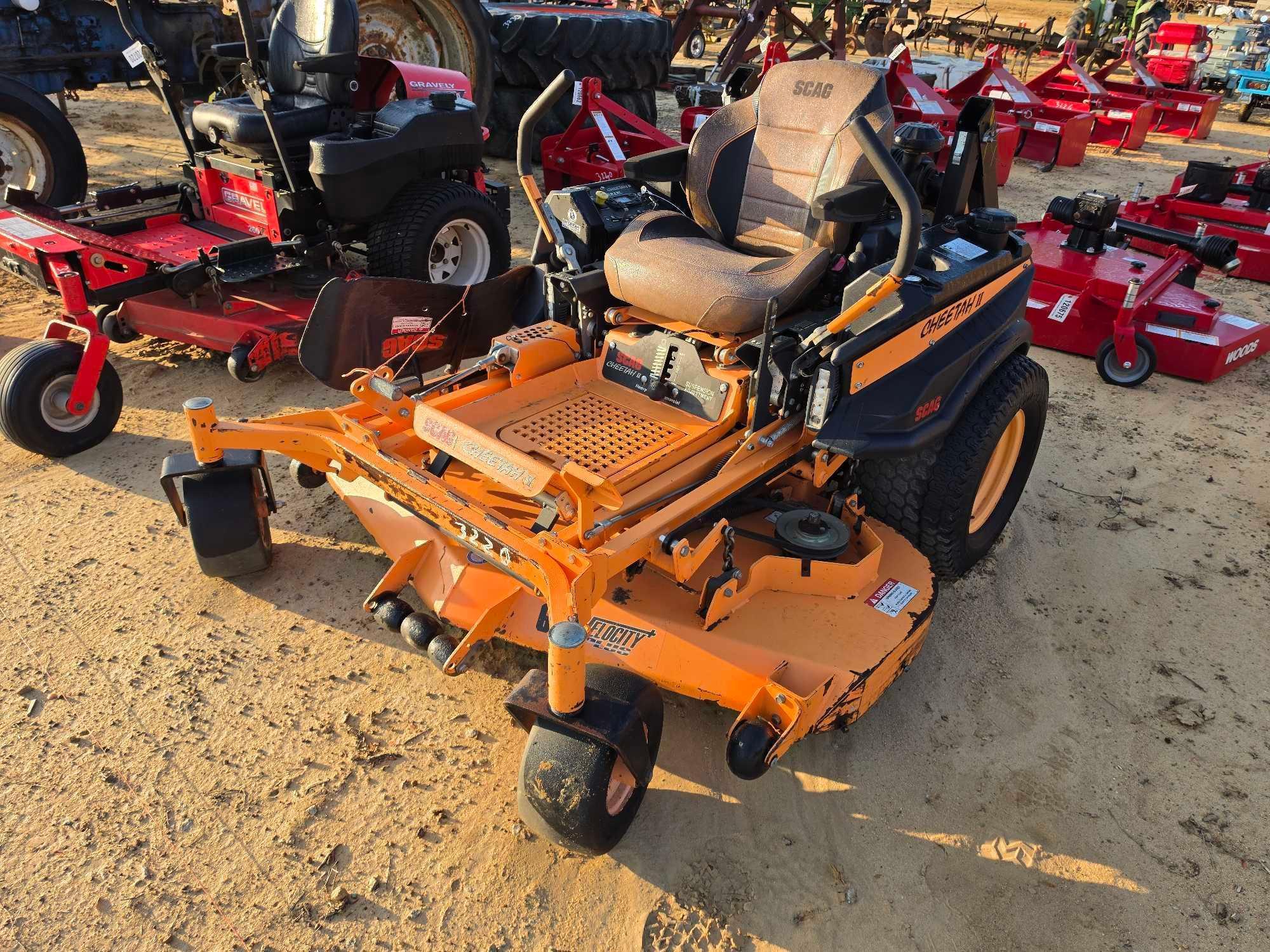 3220 - SCAG CHEETAH 2 ZERO TURN MOWER | Proxibid