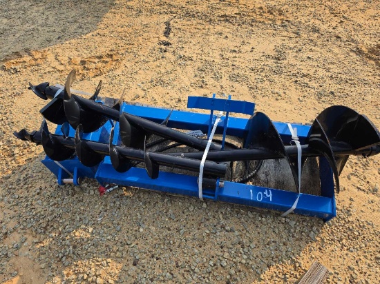 104 - SKID STEER QUICK ATTACH AUGER