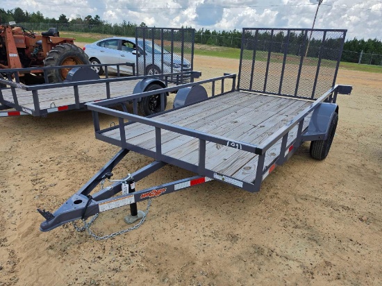 1071 - 2027 Dte 12' Utility Trailer *