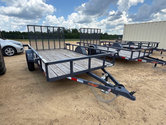 1072 - 2027 Dte 12' Utility Trailer *