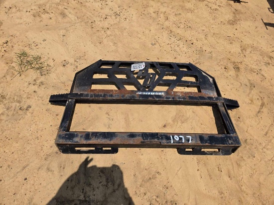 1077 - Absolute - Skid Steer Blank Plate