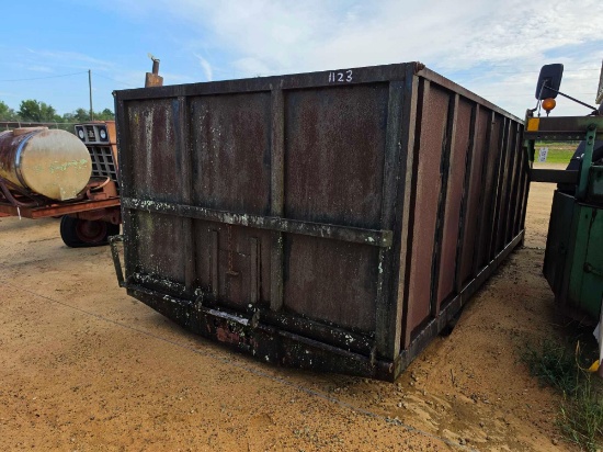 1123 - 8' X 18' GRAIN DUMP BED
