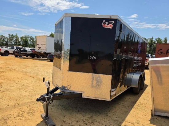 1208 - 2025 QUALITY CARGO 16' ENCLOSED TRAILER *
