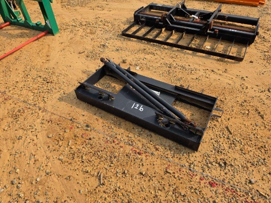 126 - Jct Skid Steer Dual Hay Spear