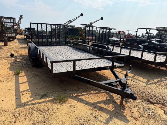 228 - Absolute 2025 7'X16' Gate Trailer *
