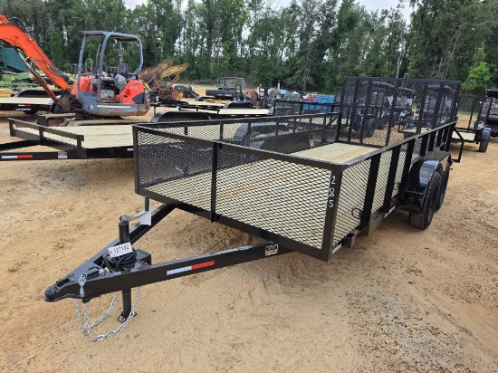 285 - ABSOLUTE - NEW 6'4" X 16' TRAILER *