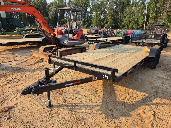 288 - ABSOLUTE - NEW 82" X 20' CAR HAULER *