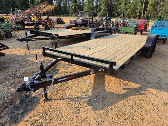 290 - ABSOLUTE - NEW 82" X 20' CAR HAULER *