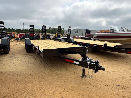 670 - ABSOLUTE - NEW 6' 10" X 20' TRAILER *