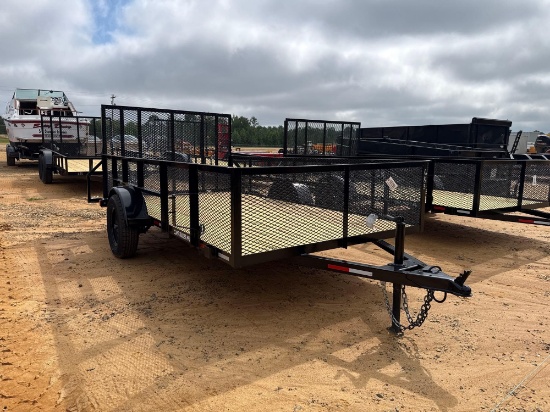 683 - ABSOLUTE - NEW 76" X 12' TRAILER *