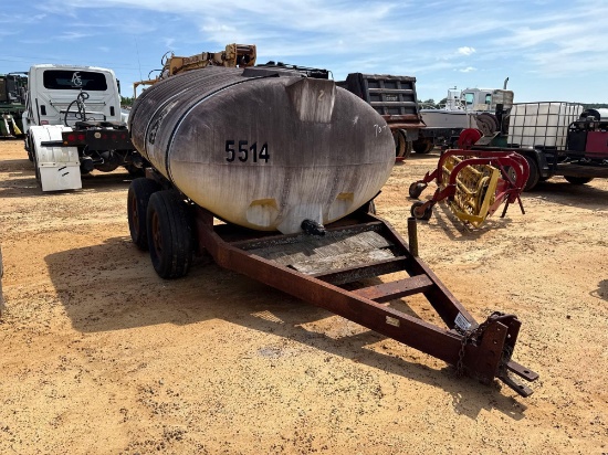707 - 1000 GALLON NURSE TANK