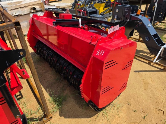 811 - ABSOLUTE - GIYI GY-72PRO SKID STEER MULCHER
