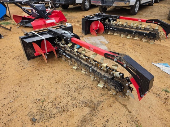 915 - ABSOLUTE - RAYTREE RMT48 SKID STEER TRENCHER