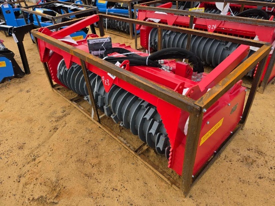 923 - ABSOLUTE - RAYTREE SKID STEER DRUM MULCHER
