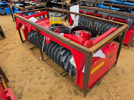 924 - ABSOLUTE - RAYTREE SKID STEER DRUM MULCHER