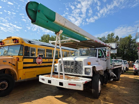 952 - 1995 Gmc Topkick Bucket Truck * (Red Dot)