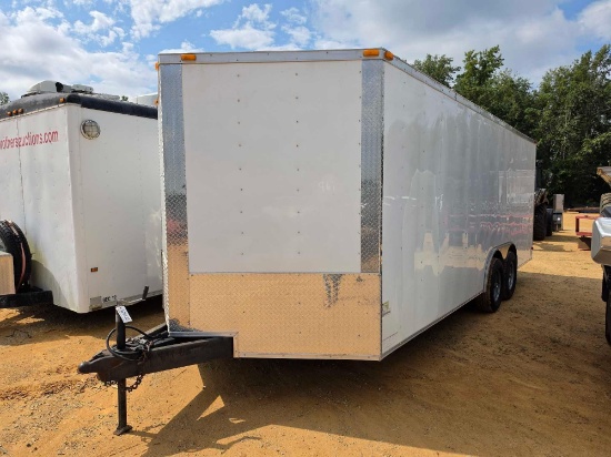 961 - 2017 Sgac 20' Enclosed Trailer *