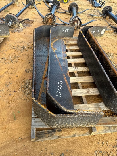2401 - 2 - Dual Axle Trailer Fenders