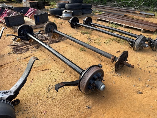 2407 - 2 - 8,000 Lb Trailer Axles