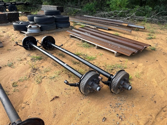 2408 - 2 - 8,000 Lb Trailer Axles